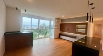 Apartamento semi-mobiliado no centro com 3 quartos